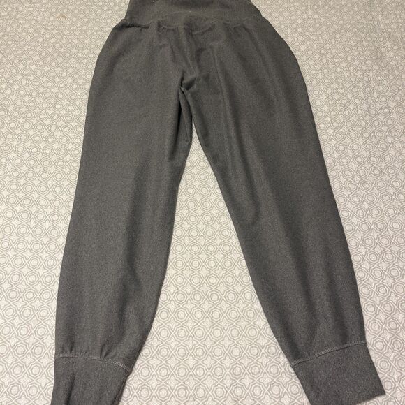 Old Navy Active Leggings Women M  gray Powersoft High Rise Go-Dry Yoga Joggers - Picture 8 of 8